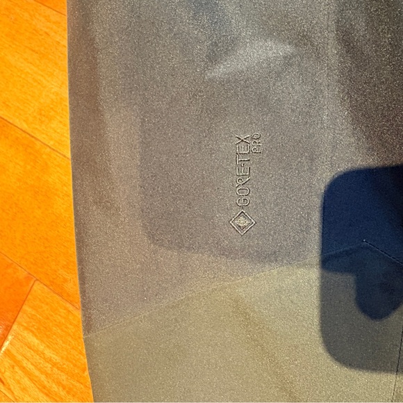 Arc'teryx Black Ski Jacket with Gray Accents - Picture 3 of 15